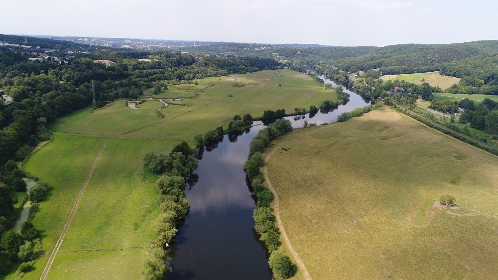 Blick auf die Ruhr in Witten